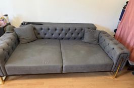 Chesterfield Sofa mit kleine Defekt