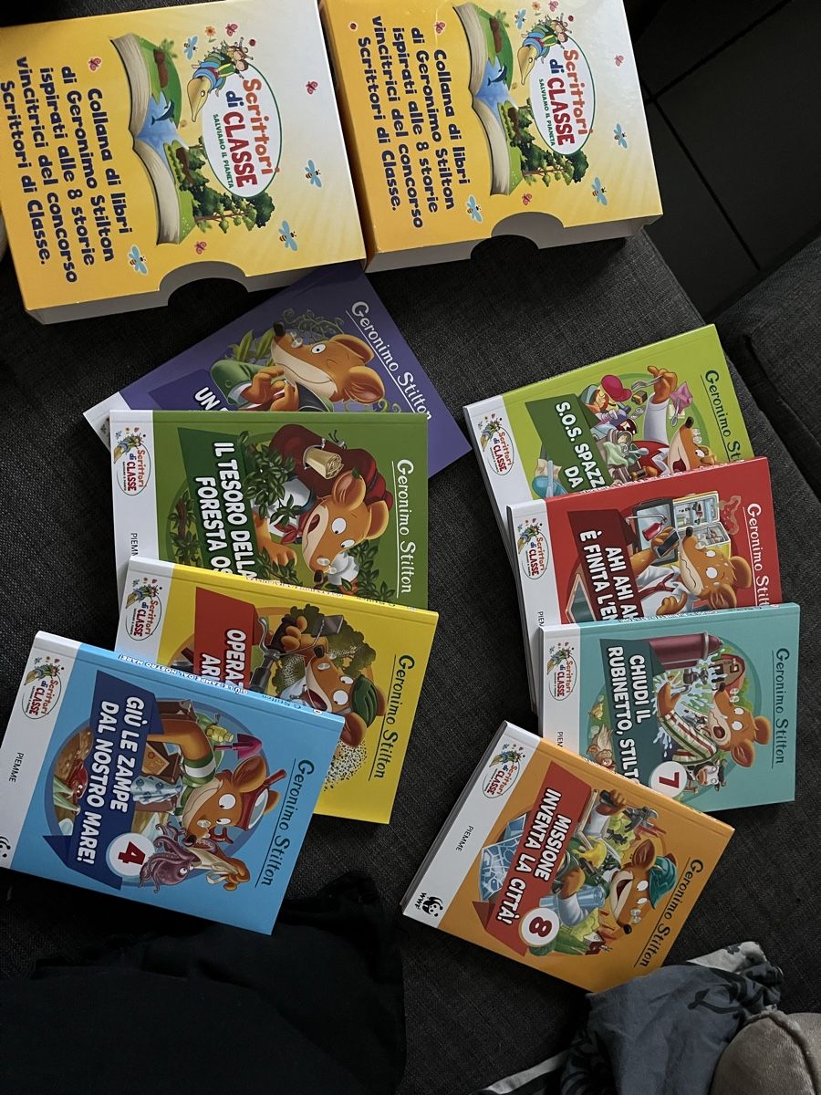 Libri: Geronimo stilton fatto dalle scuole – Nuovo (secondo la descrizione) da Chiasso venduto da fairy81 1