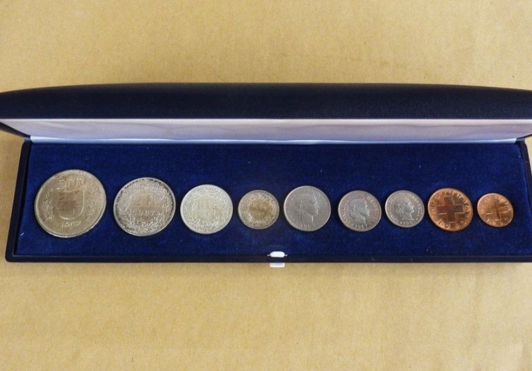 Tutti le monete: letzte Schweizermünzen-Sammlung 1967 / Silber – Usato da Scherzingen venduto da Benjanil