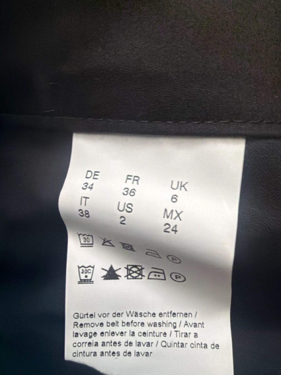 Hugo Boss Pantaloni: HUGO BOSS Hose Gr. 36 Jacquard Muster Anthrazit Rosé – Nuovo (secondo la descrizione) da Wallisellen venduto da Lan_82sz 8