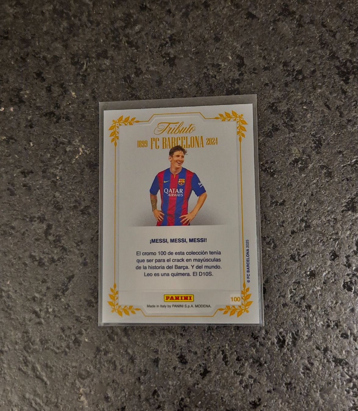 Topps Carte collezionabili: Lionel Messi - Barcelona - Panini – Nuovo (secondo la descrizione) da Burg AG venduto da Danoe 1