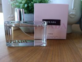 Prada Amber Eau de Parfum Vaporisateur Spray 80ml neuwertig 