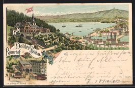 Litho Zürich, Dolder Bahn Römerhof, Ge