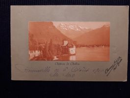 CHATEAU DE CHILLON - 1910