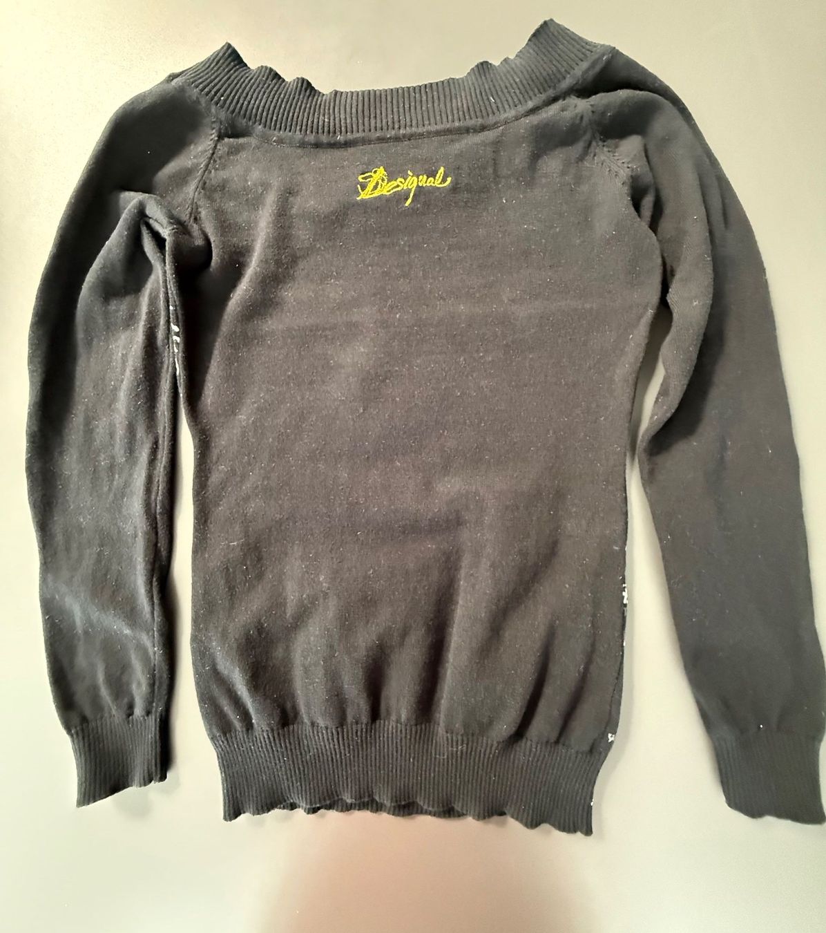 T-shirt: Desigual Langarmshirt Sweatshirt   Grösse S – Usato da Subingen venduto da ArtBead 1