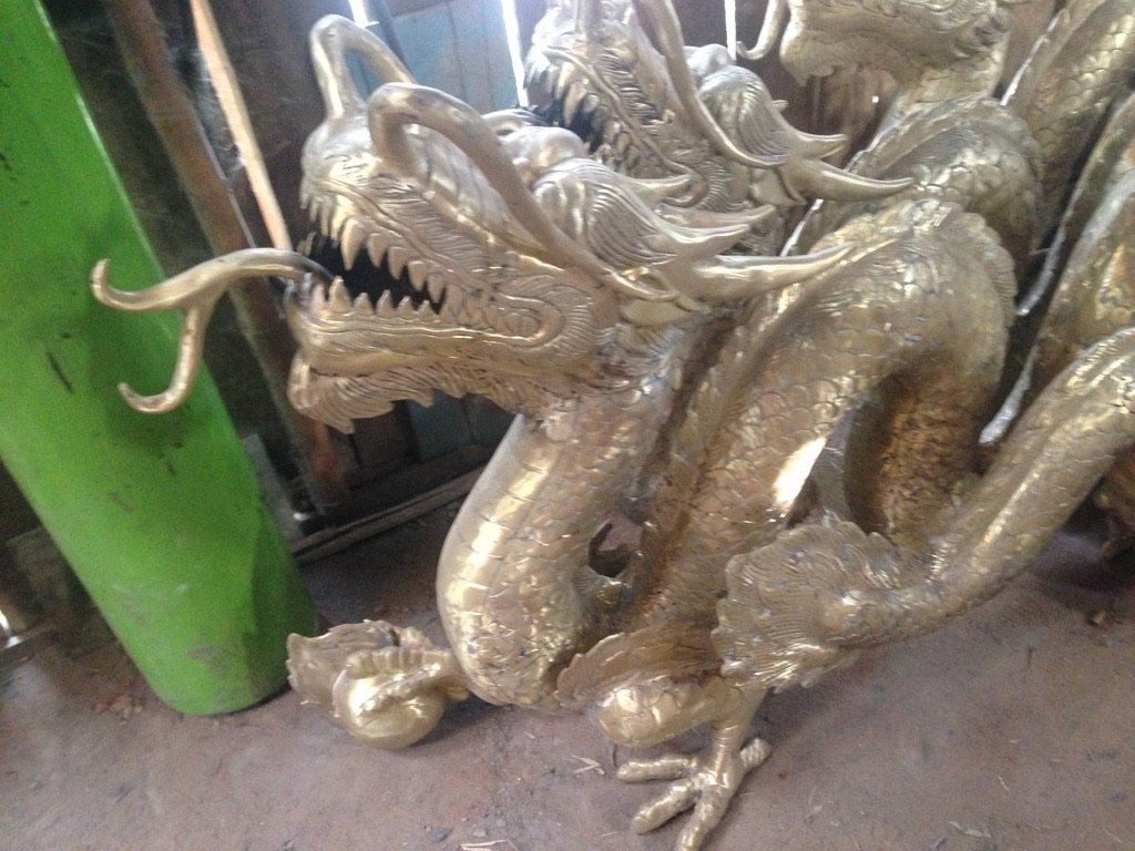 Sculture & Statue: Skulptur Drache Bronze Figur Drachen Statue dragon bronce – Nuovo e nell'imballaggio originale da Daisendorf venduto da Wohn-Kult 4