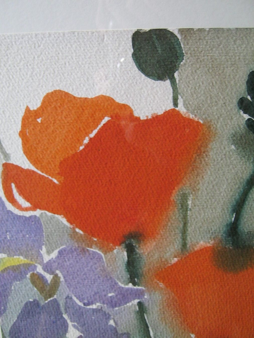 Dipinti: Mohn ist auch eine Blume – Usato da Altstätten venduto da antikundart 1
