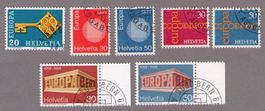 %%AKTION%%__Schweiz_EUROPA-SET 1968-1971 KOMPLETT !_ET !