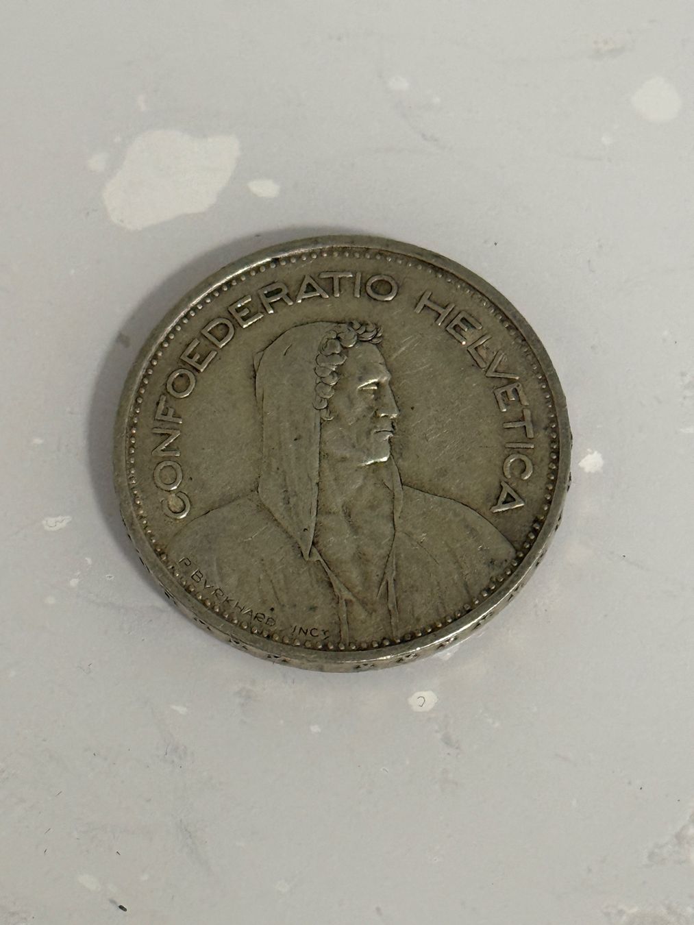 Alle Münzen: 5 Franken 1951  Silber – Gebraucht aus Wallisellen von SWISS_SILVER1