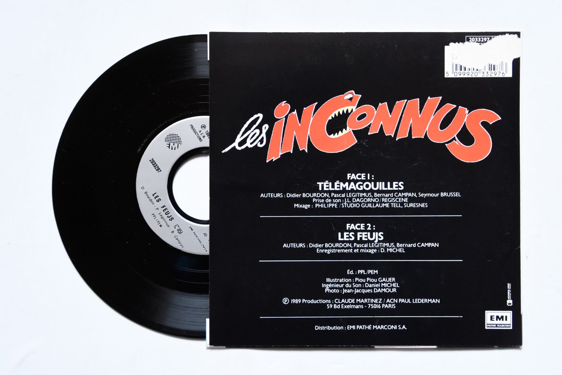Schallplatten: Les Inconnus - Télémagouilles – Gebraucht aus Belmont-sur-Yverdon von ag97 1