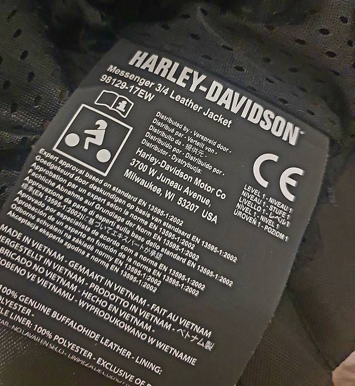 Giacche: Giacca Harley Davidson, pelle di bufalo. – Usato da Locarno venduto da Eva2024 4