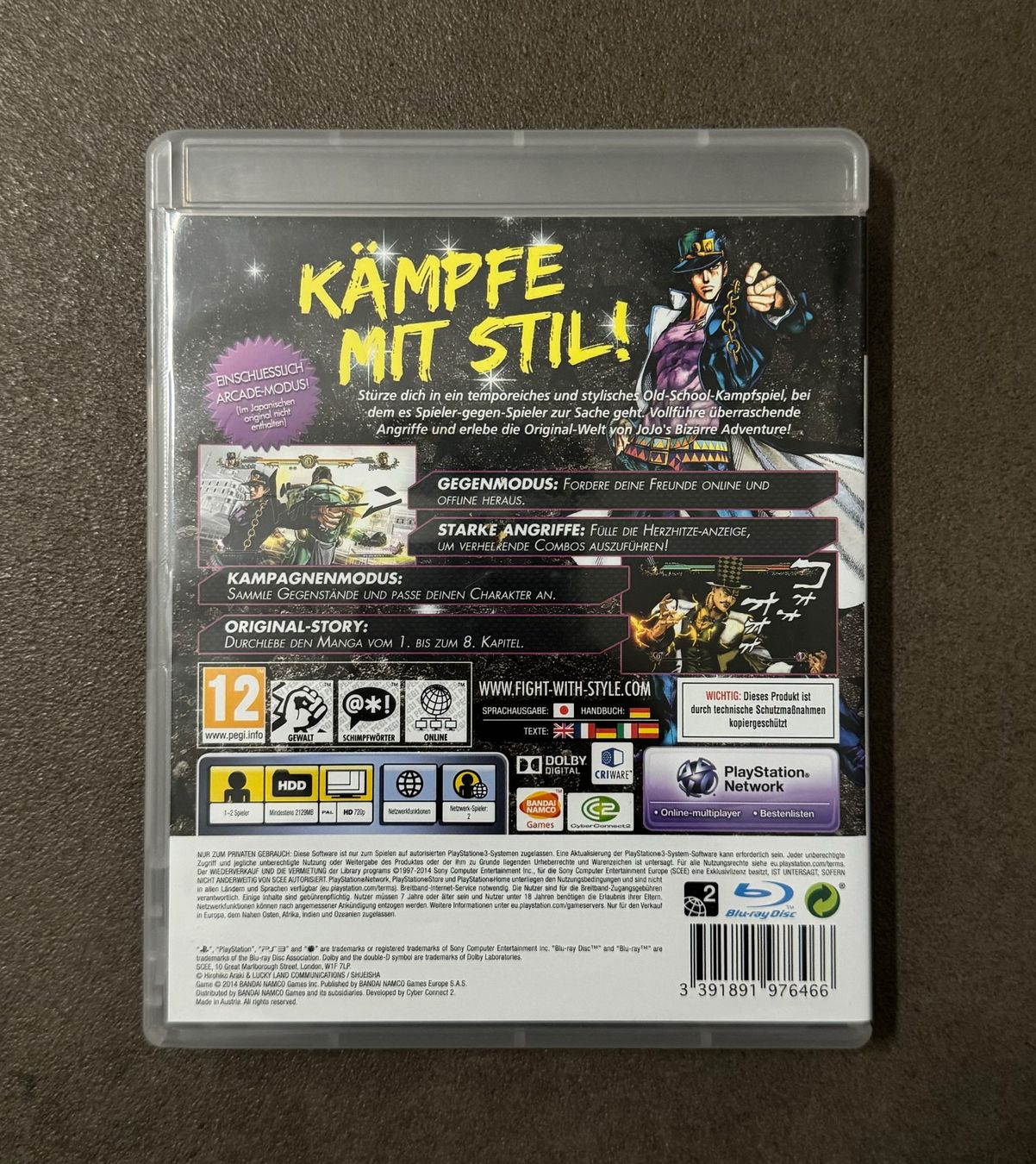 Giochi: PS3 JoJo's Bizarre Advanture: All-Star Battle – Usato da Birsfelden venduto da Dealgoenner24 3