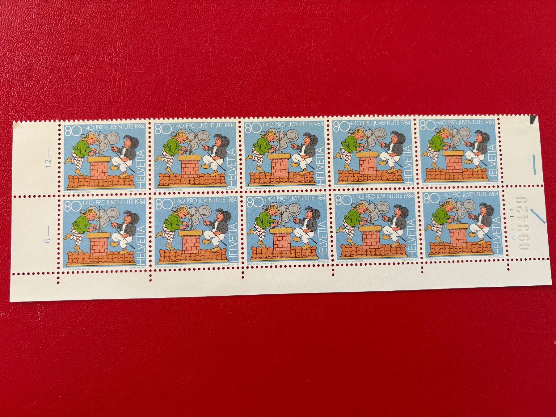 Tutti i francobolli: Frankaturware / Pro Juventute 1984 / Postfrisch – Usato da St-Légier-Chiésaz venduto da Theo006