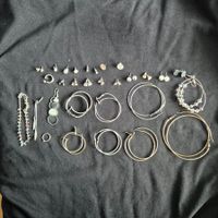 Diverse Ohrring-Sammlung: Stecker, Hänger, Creolen ✨
