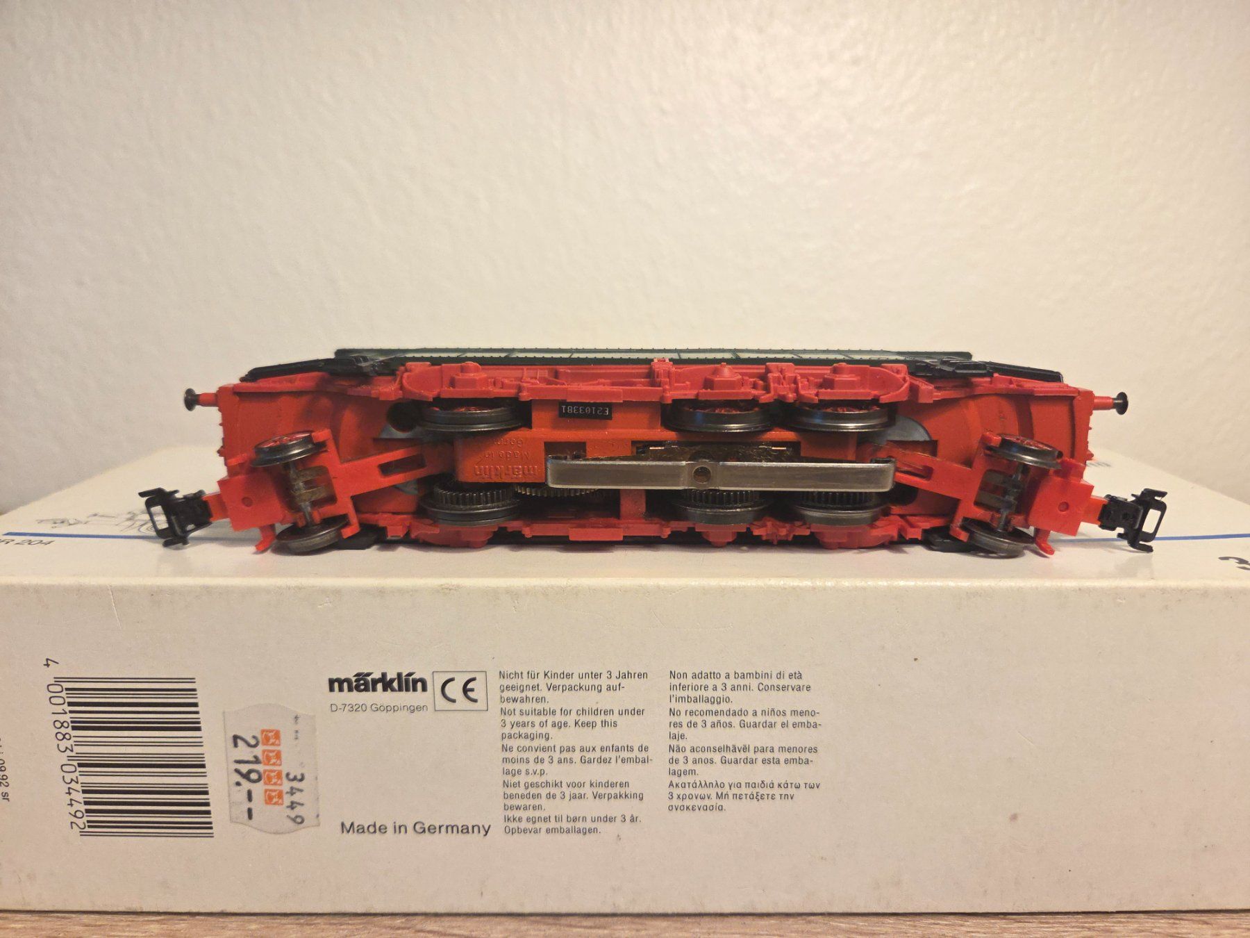 Märklin Modellini di ferrovie: Märklin 3449 E-Lok BR 204 DB H0 – Nuovo e nell'imballaggio originale da St-Aubin-Sauges venduto da Lo_Go 5