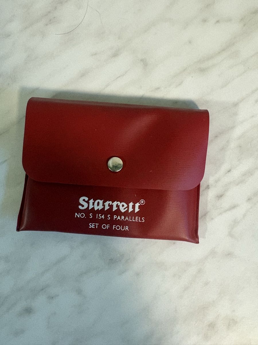 Alle Werkzeuge: Starrett S154S einstellbare Parallels Set 4 Stück mit Hülle – Gebraucht aus Schaffhausen von Simmel80 2