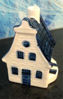 Blauw Delft Häuschen Holland Rhynbende Bols Häuser Destille