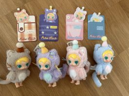 Pop Mart Pocket Friends Figuren Set 4 Stück neuwertig