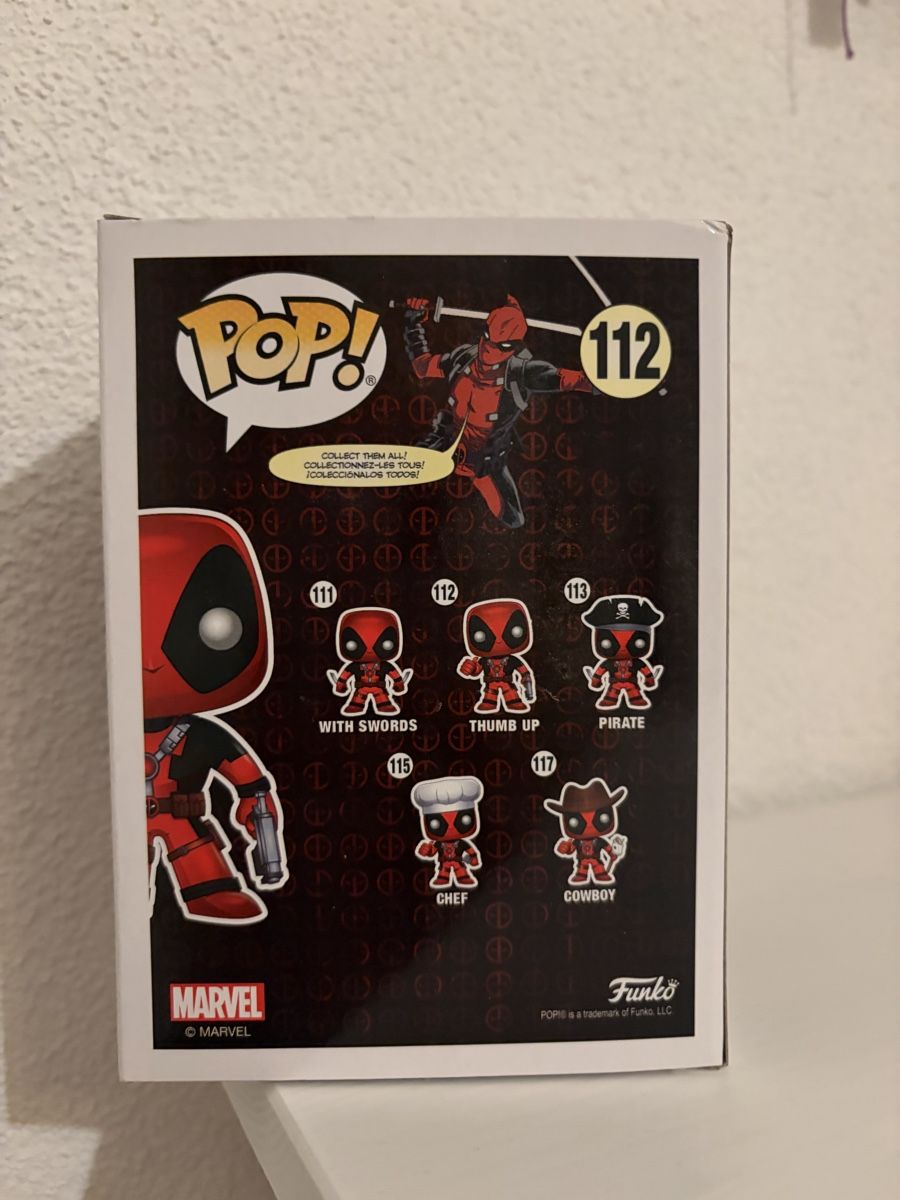 Marvel Figuren: Funko Pop Deadpool (#112) – Neu und originalverpackt aus Weinfelden von xon_ 1