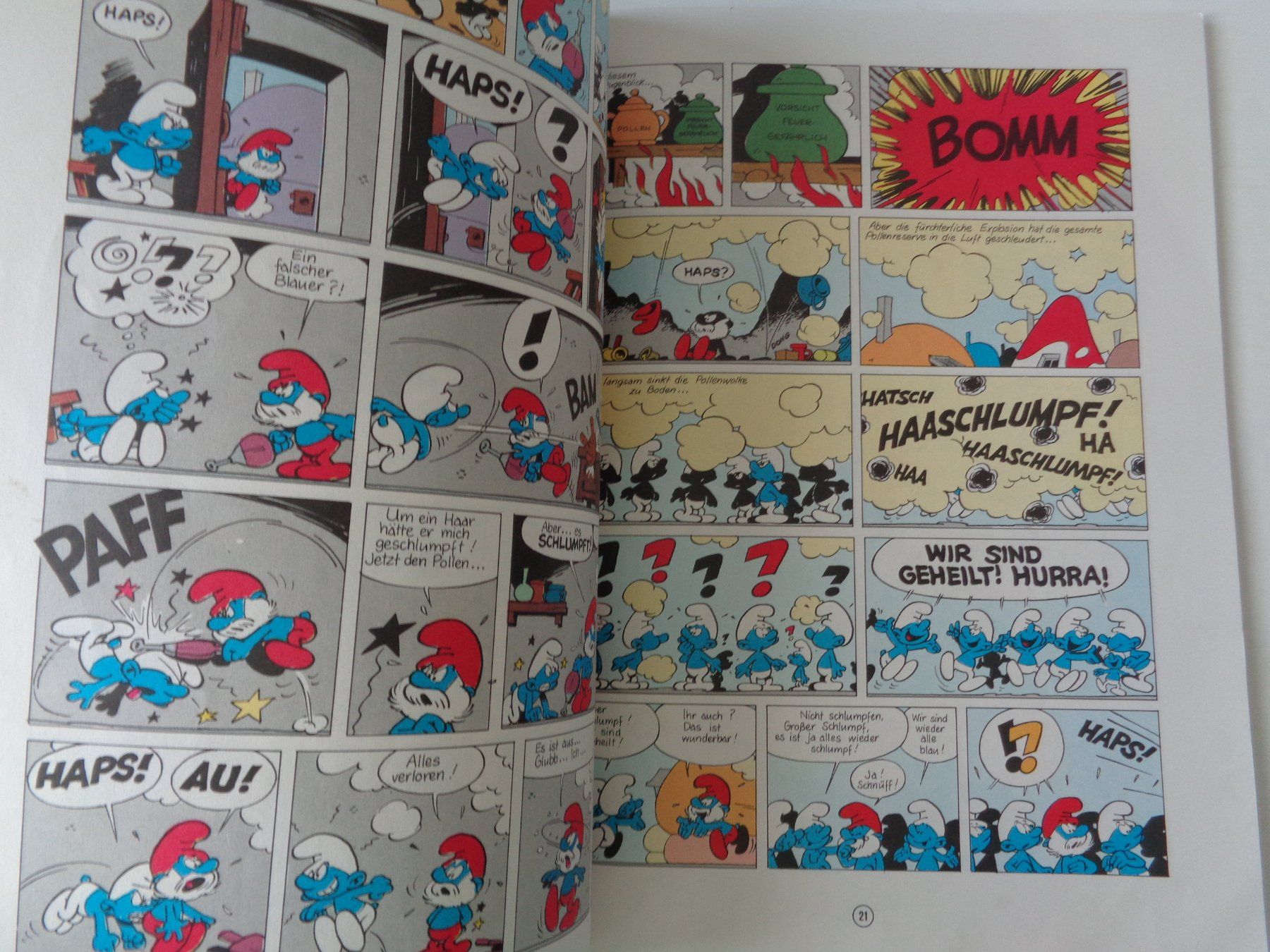 Comics: Die Schlümpfe - Blauschlümpfe und Schwarzschlümpfe - 1981 – Gebraucht aus Chur von Oregano1 4