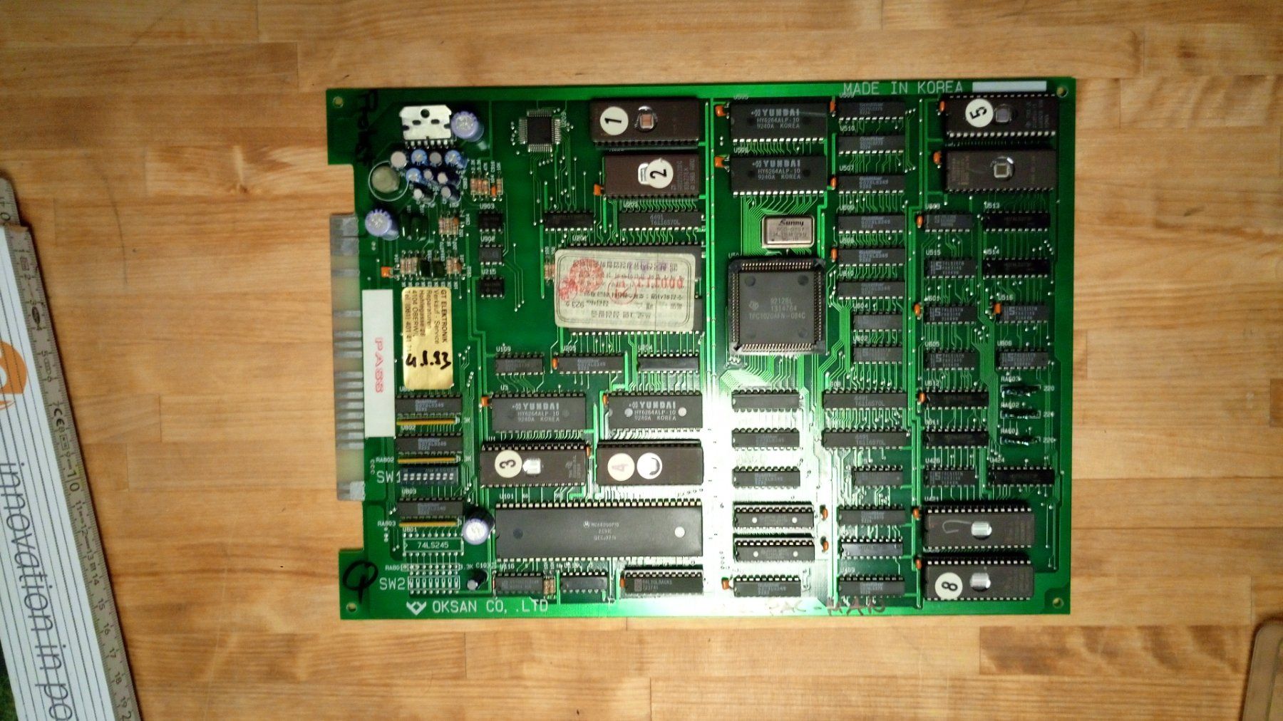 Giochi: PCB Videospielplatine (PASS ähnlich Pac-Man) – Difettoso da Lüsslingen venduto da Wildstar