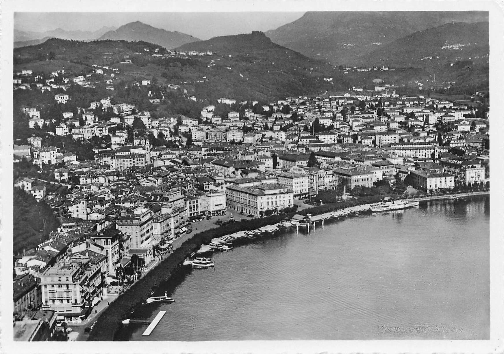 Cartes postales: Veduta aerea Lugano G – D'occasion à Biasca par Blenio71