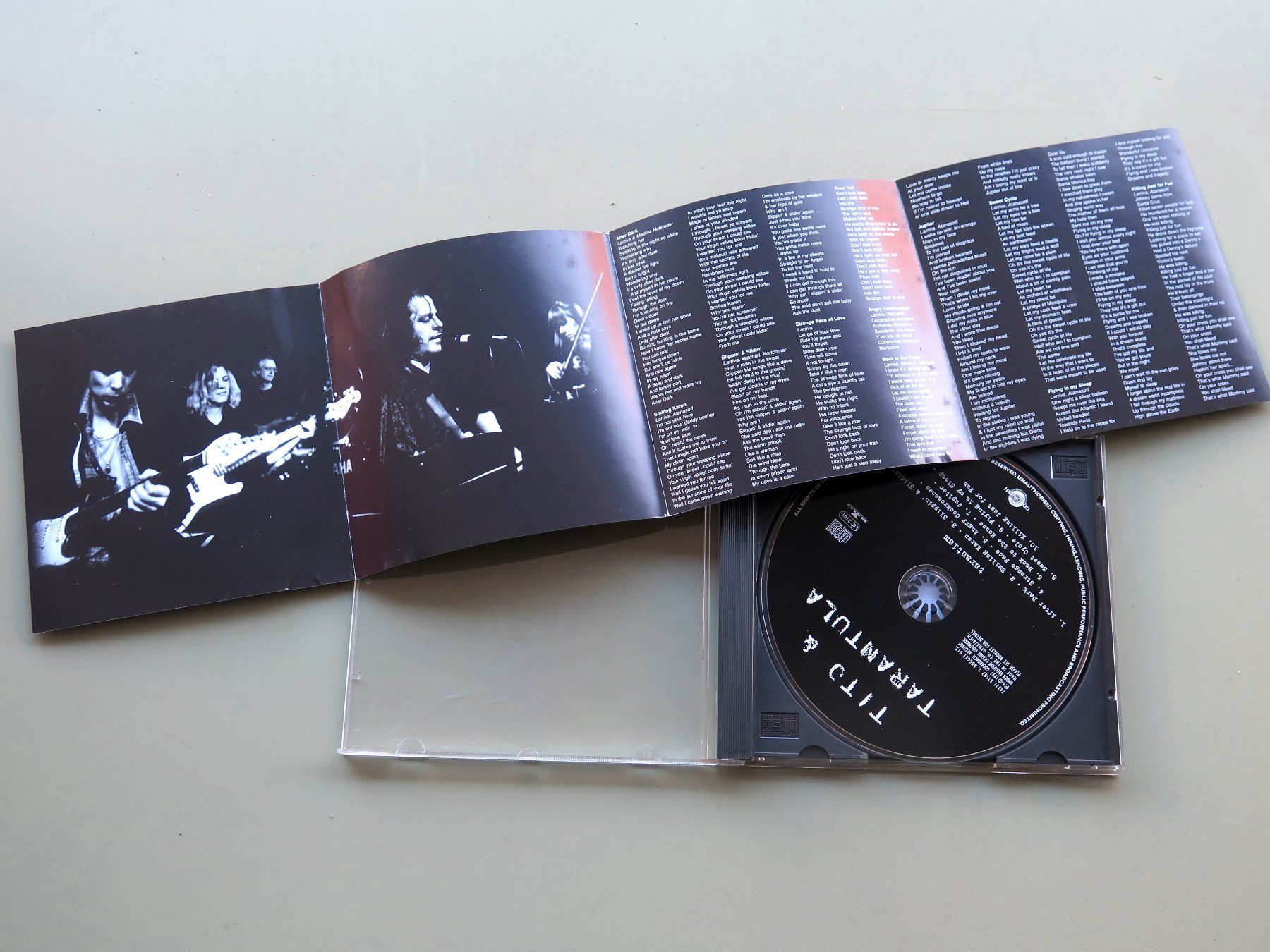 CD: (p) CD TITO & TARANTULA: Tarantism, 1997 – Usato da Bern venduto da Balzamico 2