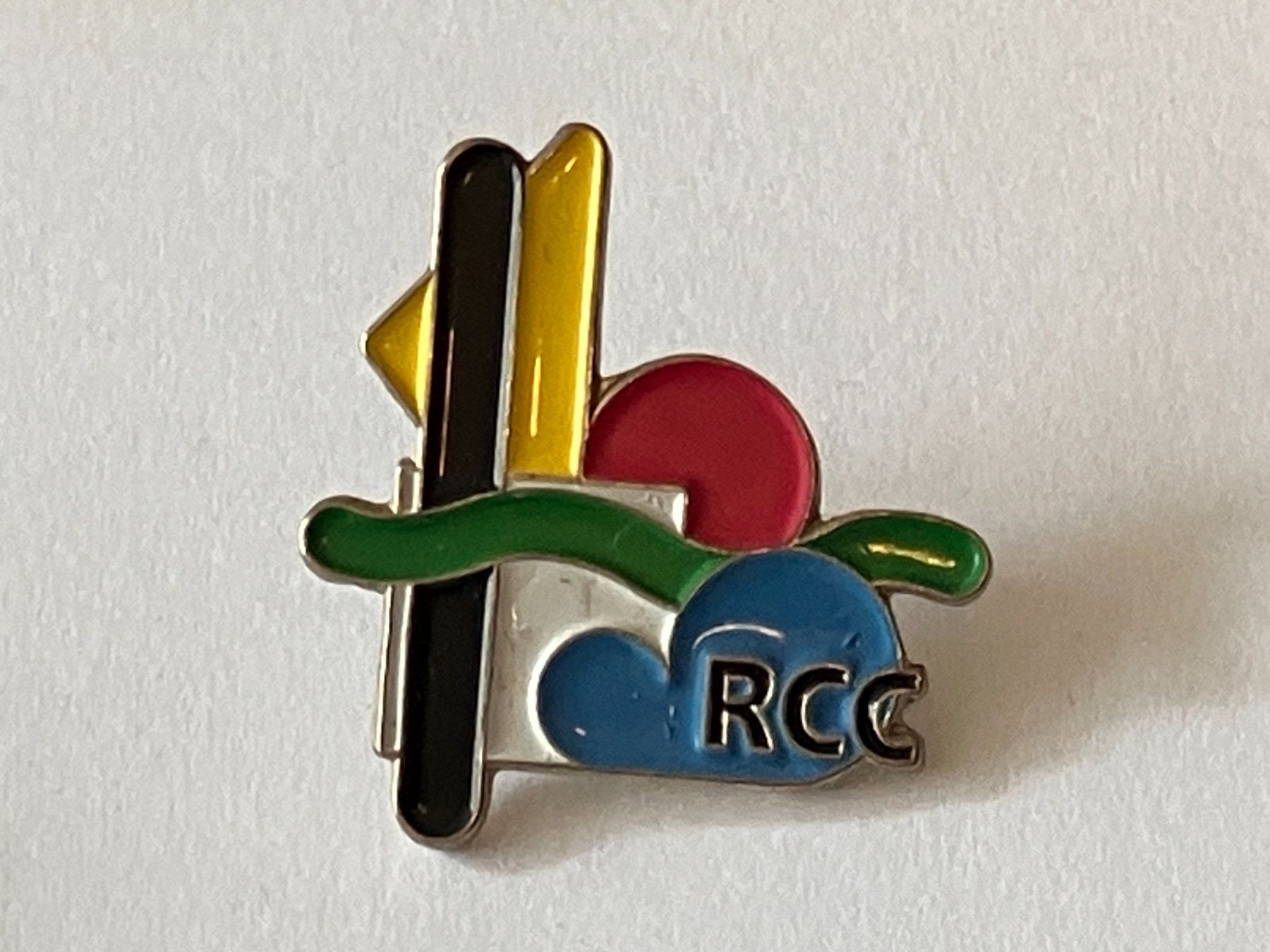 Placchette & Badge: 1 Pin RCC – Usato da Basel venduto da djwwpp