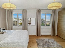 4 Vorhänge beige – je 140 × 237 cm