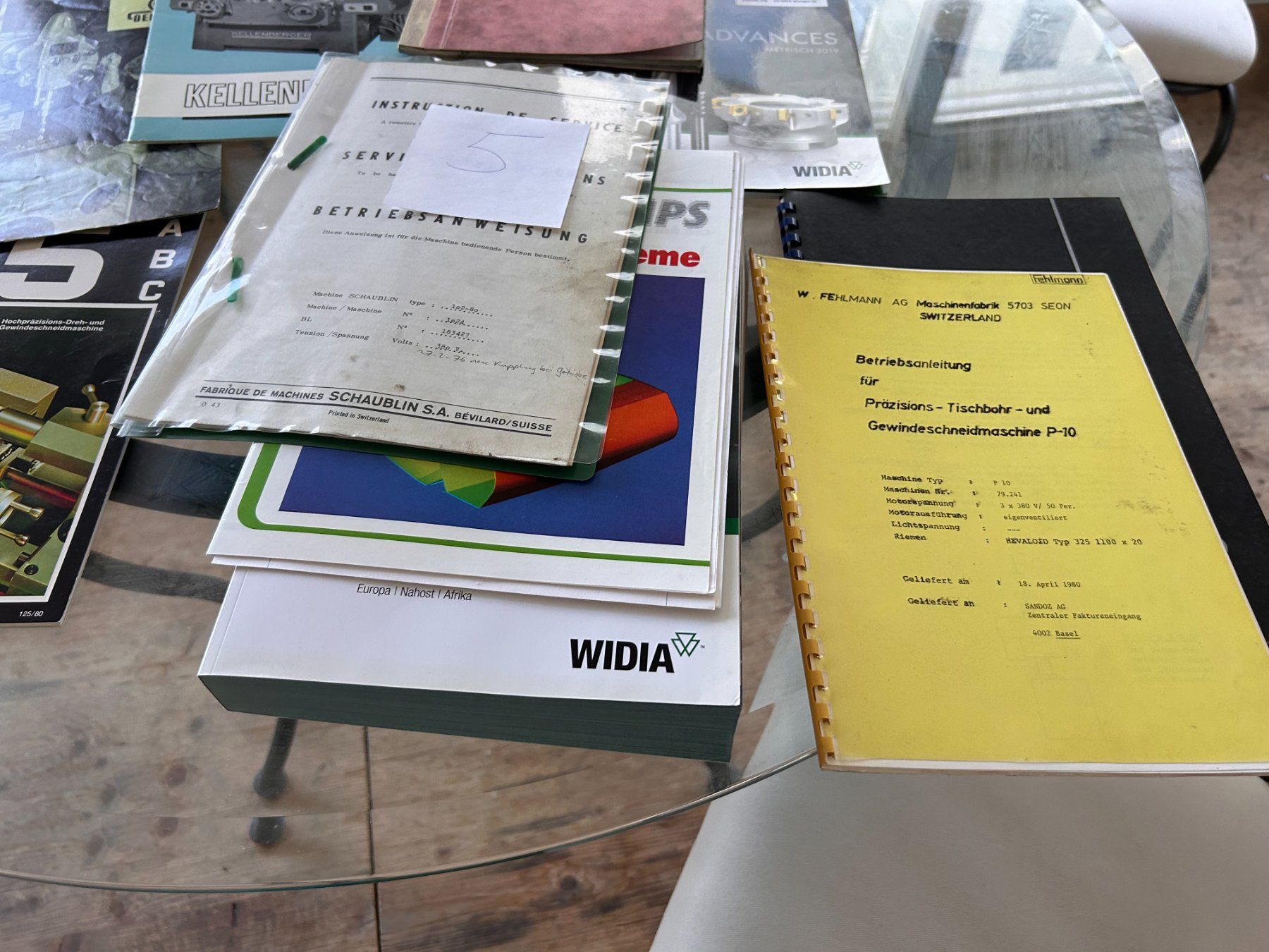 Tutti gli attrezzi: Tech. Unterlagen 5 – Usato da Münchenstein venduto da fransch 2