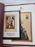 Briefmarken Mappe zum Thema Minnesänger