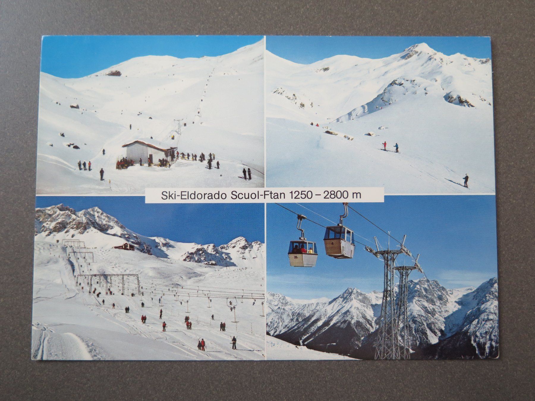Ansichtskarten: SCHULS-SCUOL - FTAN - SKI-ELDORADO – Gebraucht aus Wittenbach von lipasal