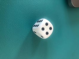 6-seitiger Spielwürfel, 15mm pro Seite