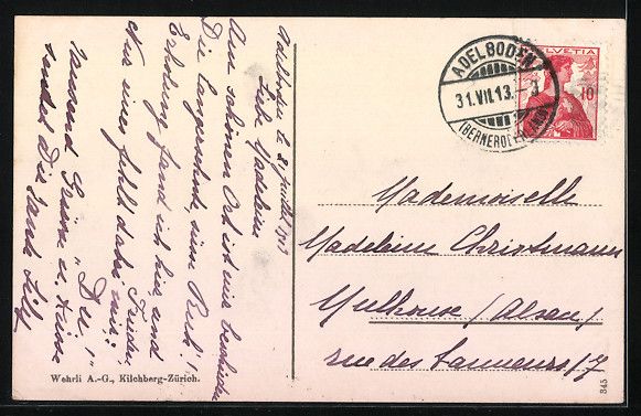 Cartoline postali: Kinder in Schweizer Trachten bei einer R – Usato da Berlin venduto da bartko-reher 1