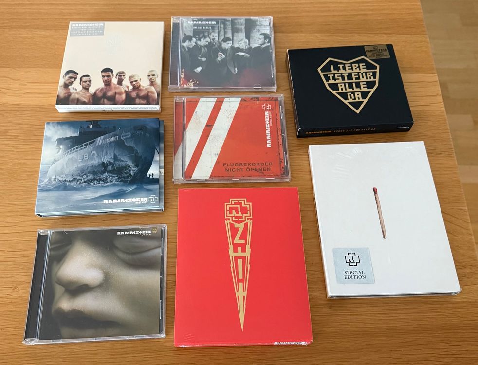 Rammstein Alben Reihenfolge