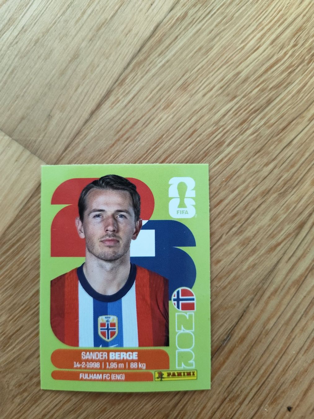 Panini Carte collezionabili: Panini WM 2026, NOR 11, Berge – Usato da Aarburg venduto da gloeckgloeck
