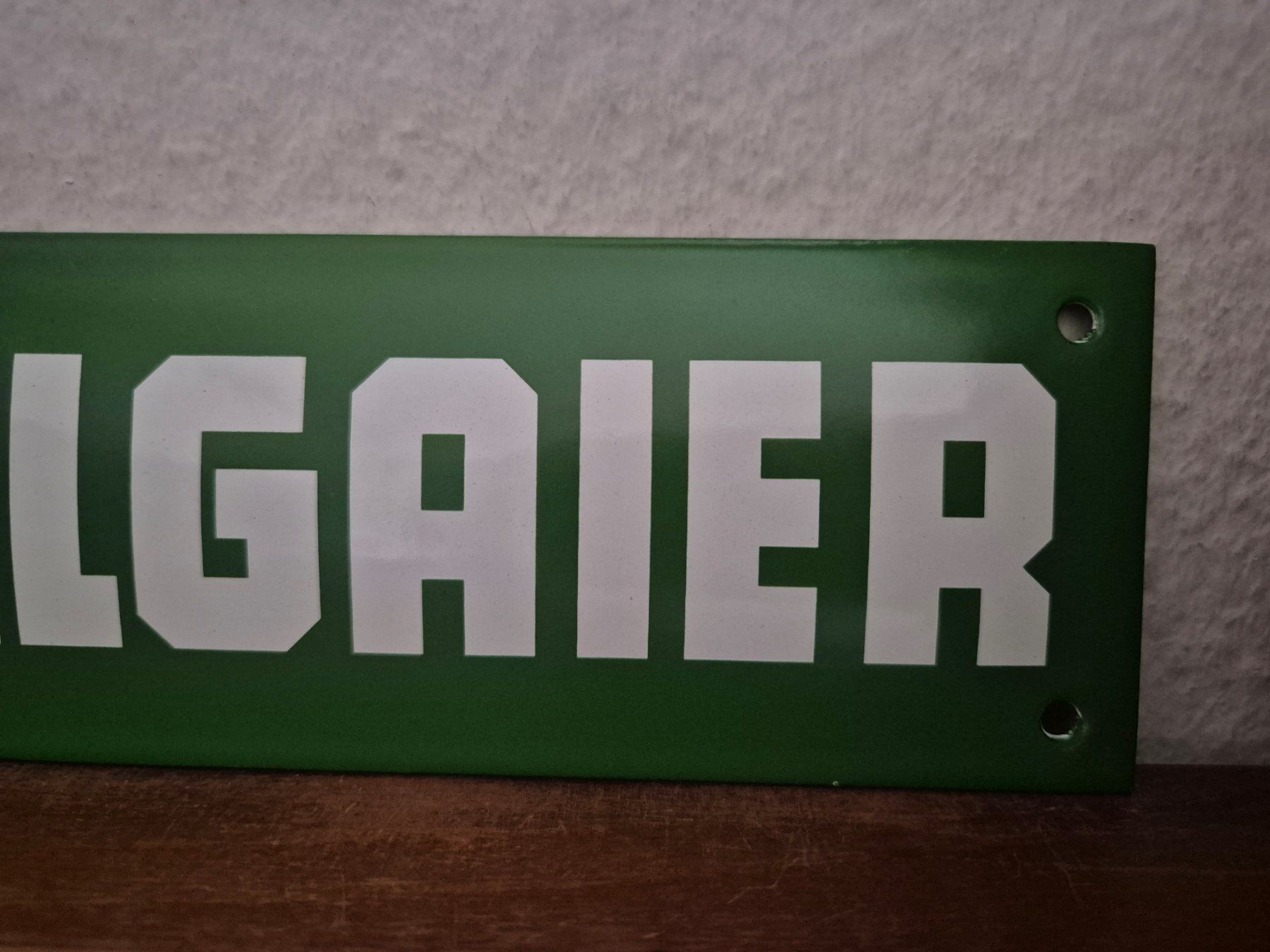 Insegne: Emailschild Allgaier Traktor Schlepper Garage Emaille Schild – Nuovo (secondo la descrizione) da Schaffhausen venduto da pfanis09 2