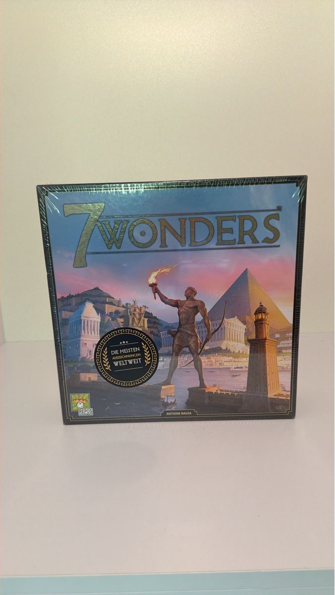Giochi: 7 Wonders Brettspiel neu – Nuovo e nell'imballaggio originale da Erlenbach ZH venduto da dsc_6lbs