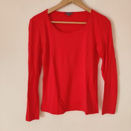 STREET ONE Basic Shirt Pulli Longsleeve LANEA Baumwolle 34