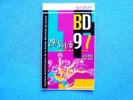 Autocollant, Aufkleber, sticker, BD Sierre Valais, juin 1997