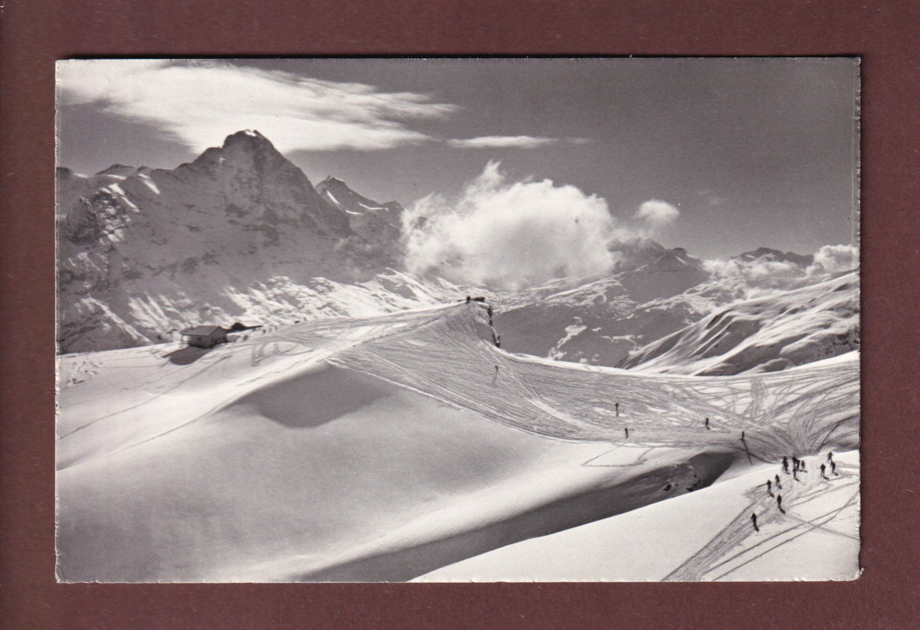 Cartoline postali: Berbahn GRINDELWALD-FIRST – Usato da Pully venduto da nicecards-shop