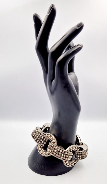 Imposant Bracelet en argent 800Silb pièce unique 1