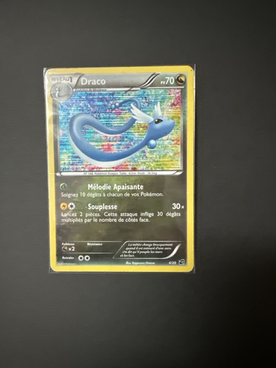 Pokémon Cartes à collectionner: Draco 4/20 FR GOOD – D'occasion à St-Maurice par Whatty
