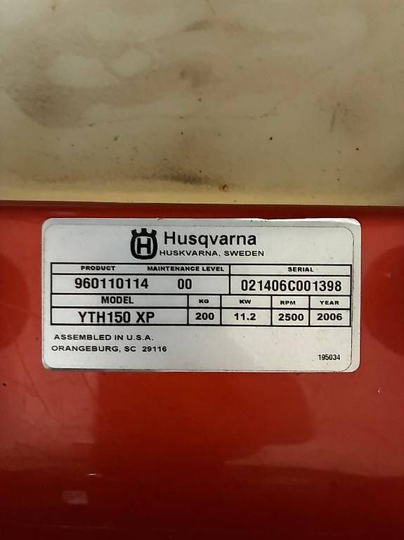 Rasenmäher: Husqvarna Rasentraktor YTH150XP – Gebraucht aus Rubigen von Haen_Serv_GmbH 3