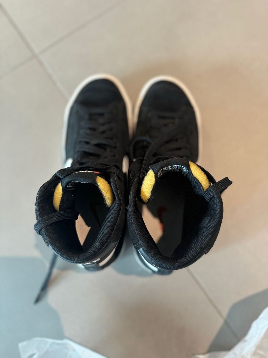 Nike Scarpe da uomo: Nike Blazer Black/White - Size 38.5 – Usato da Genève venduto da NaleMorri 2
