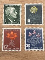 Briefmarke - Schweiz - Pro Juventute 1947 - postfrisch