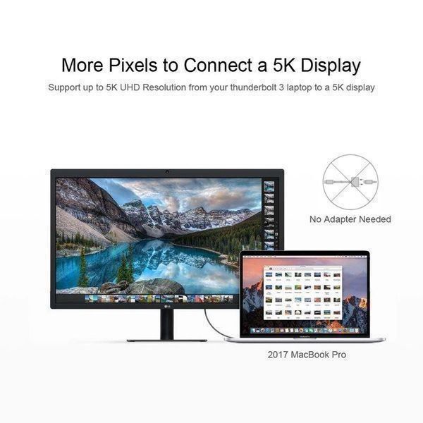 Cavi: Thunderbolt 3 Kabel 40Gbps 2m – Nuovo e nell'imballaggio originale da Zürich venduto da Store-247 3