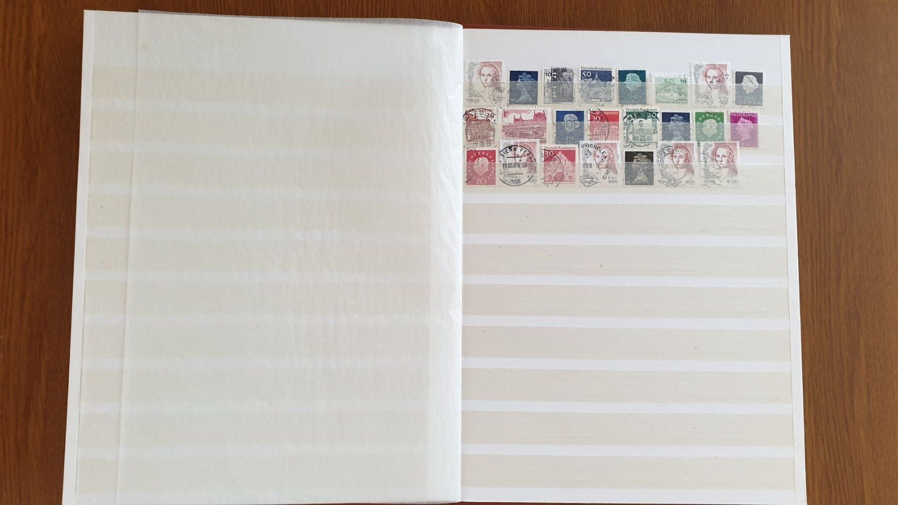 Alle Briefmarken: Schweiz und Ausland. 16 Seiten. – Gebraucht aus Goldach von armando_r 7