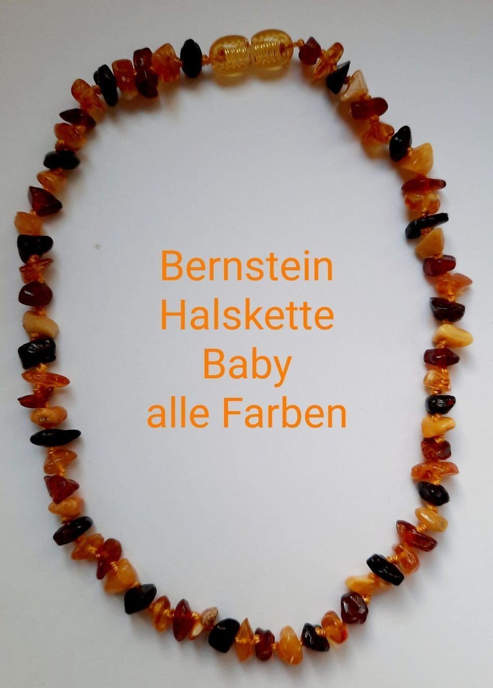 Ketten: Bernstein Halskette Baby vielfarbig – Neu (gemäss Beschreibung) aus Uster von sista-esta 1
