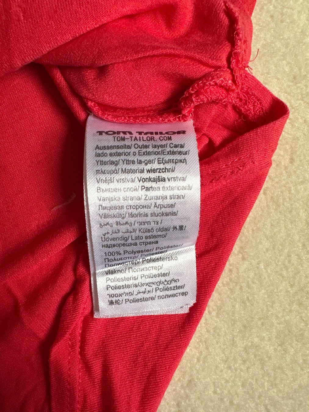 Tom Tailor Camicette, T-shirt & Top: Oberteil / T-Shirt / Top Tom Tailor pink Grösse 152 – Nuovo (secondo la descrizione) da Buchs AG venduto da Dasmusstduhaben 3